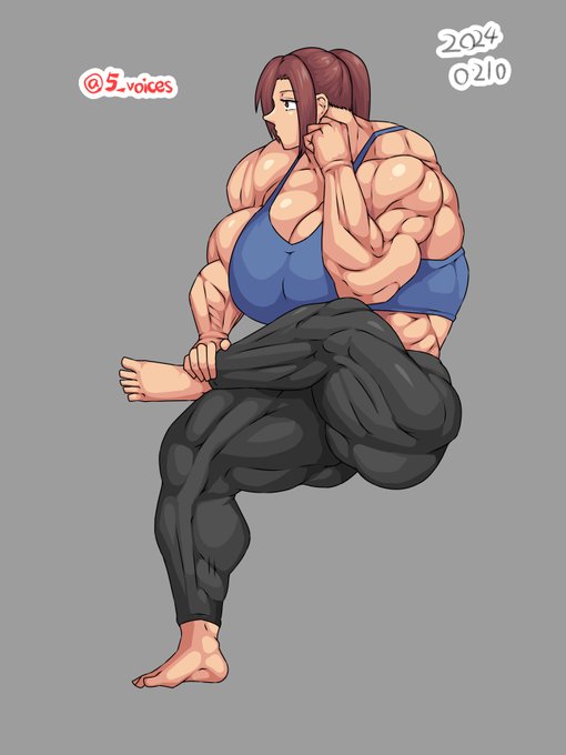 ポートレボディビル模写。 