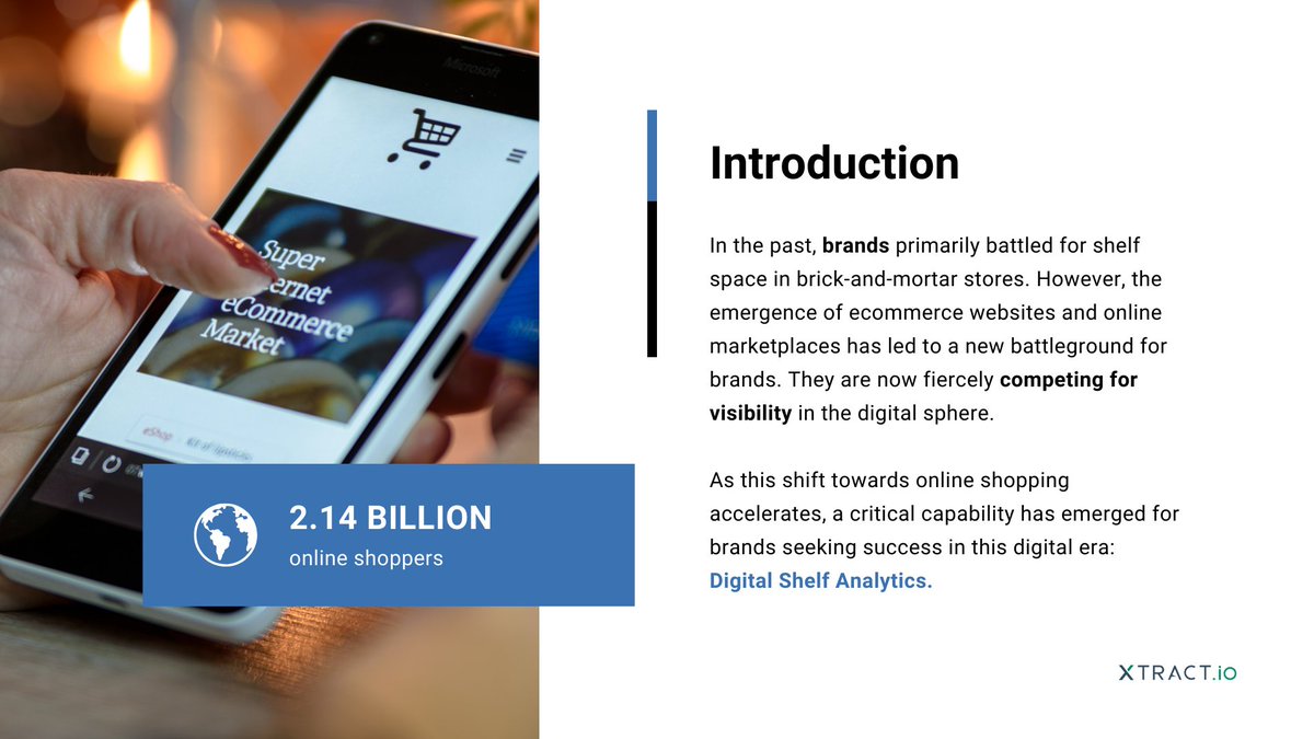 xtract_io's tweet image. #digitalshelfanalytics is a strategic need for businesses who are looking to secure a spot in the digital shelves and convert more sales. As the platform provides deep #insights into product performance, and #markettrends.To elevate your #ecommerce sales: zurl.co/GsgO