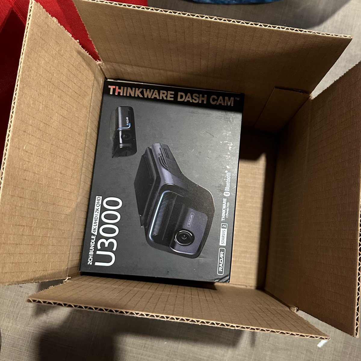 SafeDriveSolut1's tweet image. We also #ship #dashcams this customer purchased a new #thinkware U3000 the most advanced parking mode #dashcam