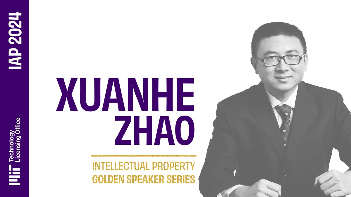 We're closing out the IAP Golden Speaker Series with MIT Prof. Xuanhe Zhao! Join us this Friday to explore remote stroke treatment, wearable imaging of deep organs, and the startup impact of sharing MIT's groundbreaking work globally. Register: bit.ly/IAP2024Program