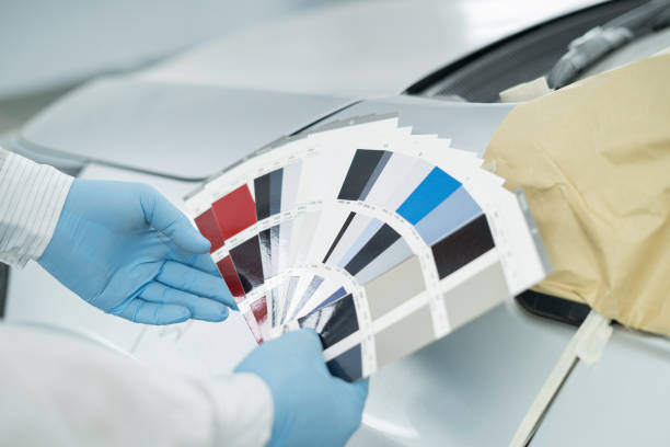 smccollision's tweet image. We love helping clients find the perfect paint color match for their car. What's your favorite car color? Share your thoughts in the comments below! #AutoPainting #PaintColorMatching