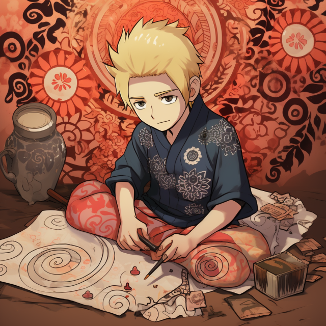 samsulreader's tweet photo. Uzumaki samsul lagi ngebatik ✨✌ https://t.co/ZEsIxR7eOp