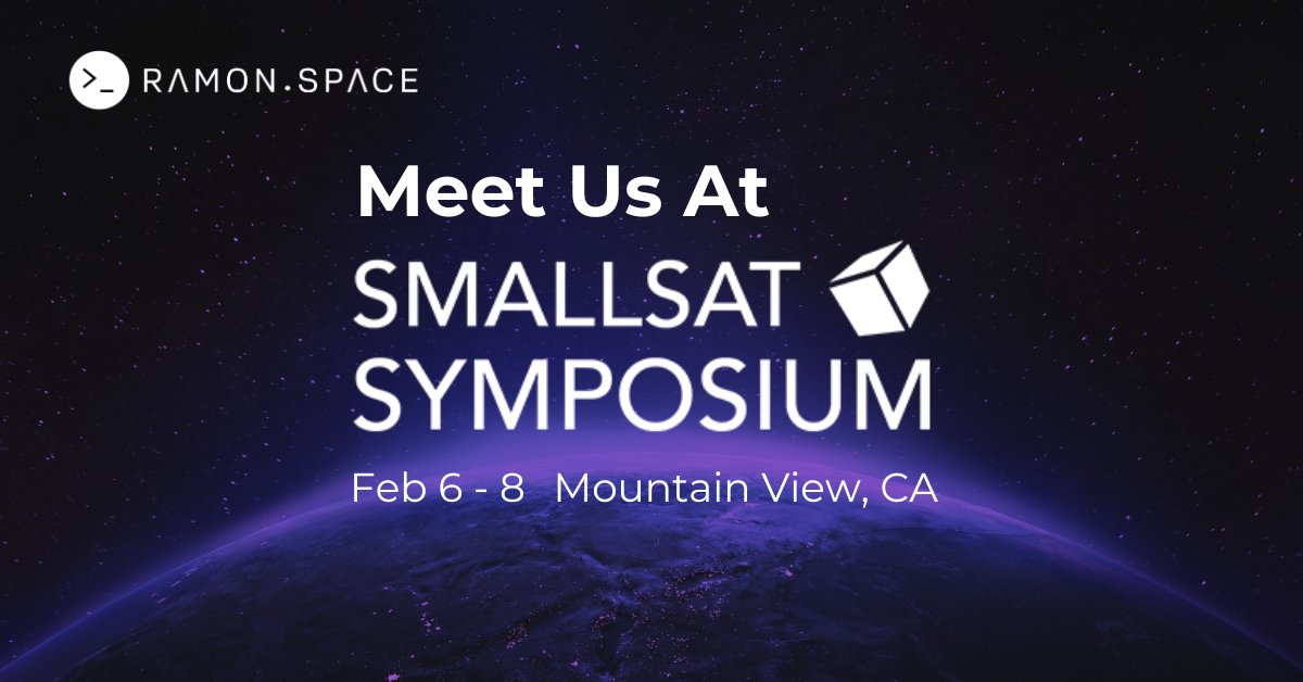 RamonSpace_'s tweet image. We're heading to #SmallsatSymposium in Silicon Valley next week, February 6-8.
Catch #RamonSpace CRO Jennifer Little, and VP BD and Sales Jaya Scott to discuss your #spacecomputing needs.