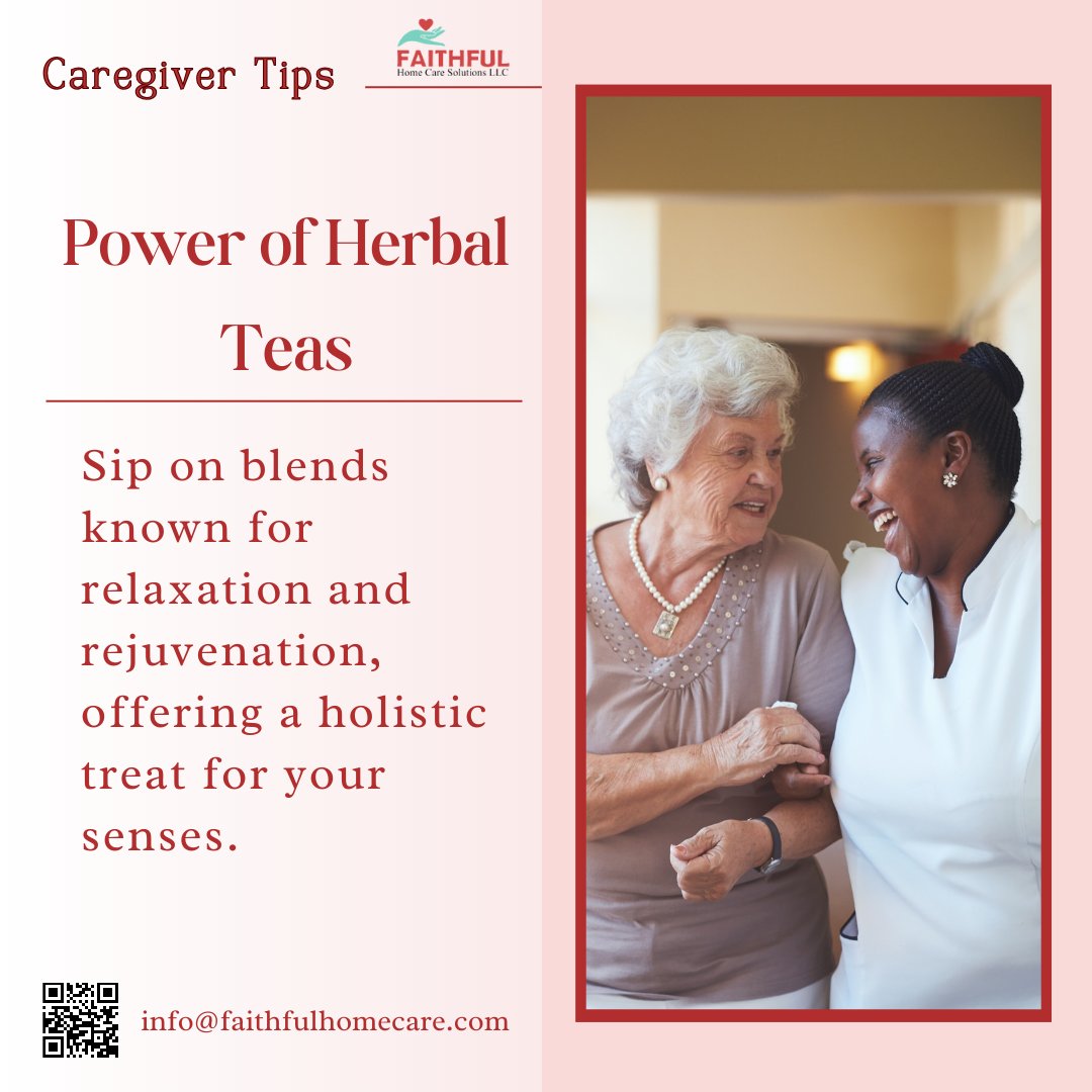 FHCS_HR's tweet image. Herbal hugs in a cup...☕

Discover the soothing power of herbal teas. 🌿

A warm embrace for your well-being. 💖

#HerbalTeaMagic #CaregiverComfort #CaregiverTips #CaregiverSupport