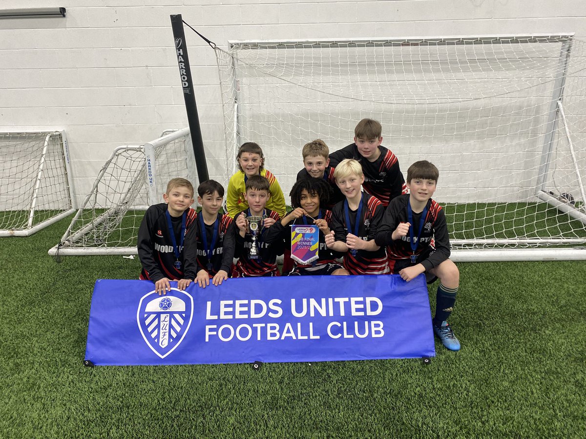 MrSmithWPS's tweet photo. What a start to the week @WoodlesfordPri as our u11s boys were crowned champions of Leeds in the school games. We now represent @LUFC in the Northern Finals and are 1 round away from Wembley! #succeedtogether #woodyspirit @mrstraffordwps @MissSchlesinger @MrsMurrayWPS https://t.co/PrddvJgkYt