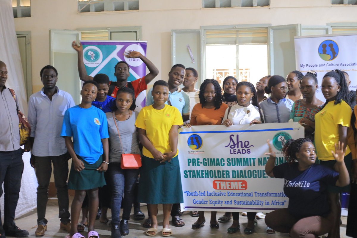 mpc_ug's tweet photo. We held a  Pre-GIMAC Summit National stakeholders dialogue Uganda with focus group discussions where young people expressed their views on educational transformation,gender equity, and sustainability as  @_AfricanUnion 2024 Theme states.#SheLeads @GimacYouth @GimacNetwork https://t.co/qI8br18oRB