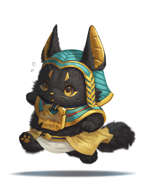 「Chonky Anubis. 」|Silverfoxのイラスト