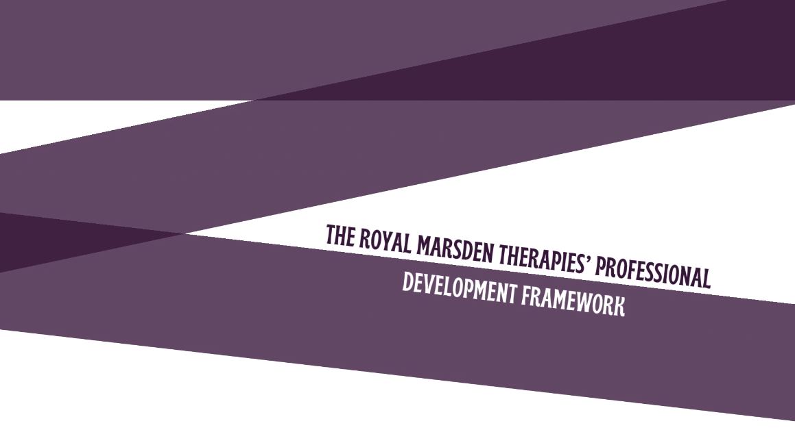 Today, the @RM_RehabTherapies Education Team, launches The Royal Marsden Therapies Professional Development Framework. Events booked through the week support staff to become familiar with the new framework. Congratulations to #AHP #practiceeducators Kate, Gayle, Laura & Caro