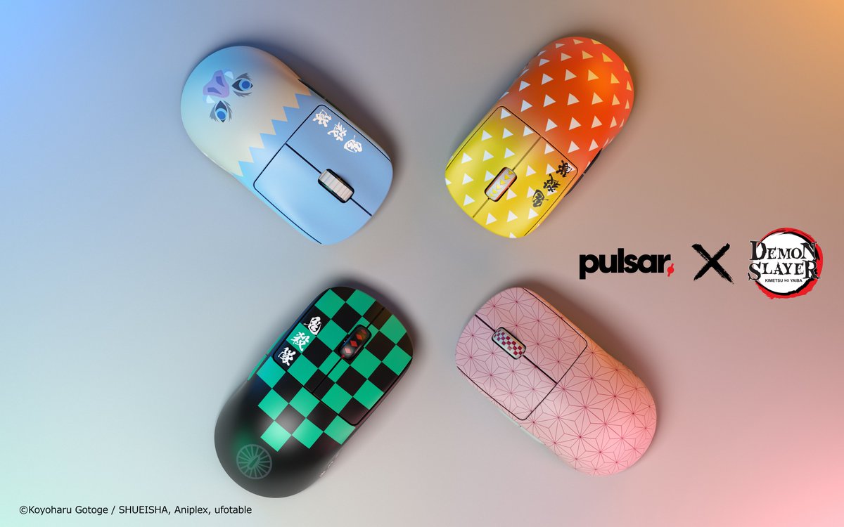PulsarGears's tweet photo. #DemonSlayer x Pulsar

In Stock!
Ships Global
@wearemaxgaming 

https://t.co/wRnx87d9e9 https://t.co/8hMXkvsuPq