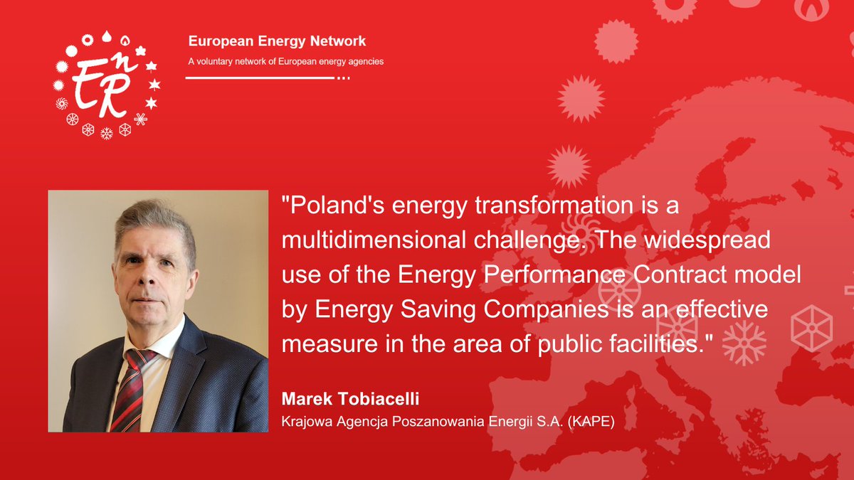Facing the #EnergyTransition in Europe: How are #EnR members accelerating the global challenge?
📍 A visit to #Poland

<a href="/MarekTobiacelli/">Marek Tobiacelli</a>, Expert in the Department of International Cooperation <a href="/KAPEPolska/">KAPE</a>, shares his insights with our network.