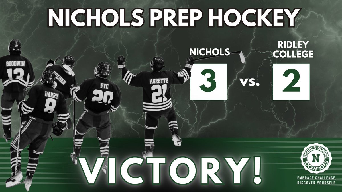 NicholsHockey's tweet image. Nichols ends Sunday with a 3-2 win vs. Ridley College. Monday we take on Upper Canada at 10:30. Let&apos;s Go Vikings! #CultureWins #ProcessWins #ItTakesWhatItTakes #Vitua