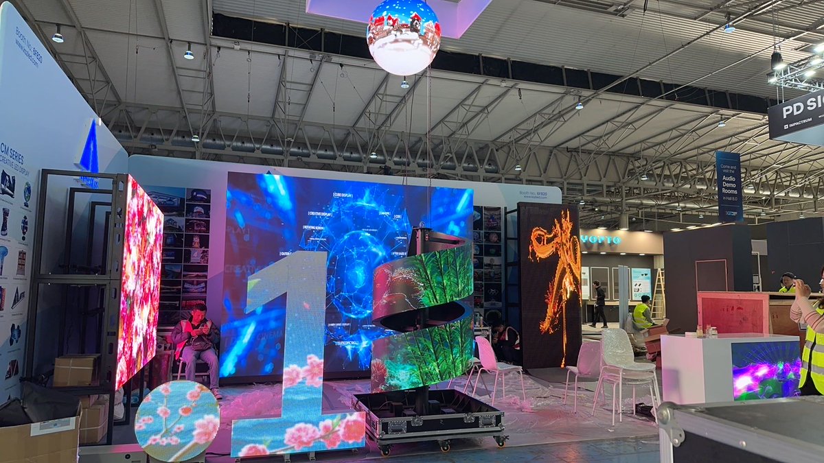 One day left until #ISE2024, and our team is already in action! The #DigitalSignage community gathers in #Barcelona for an unprecedented showcase. #ledscreen #leddisplay #TechInnovation #ledvideowall Free to contact Victoria, Whatsapp/Wechat/ Mobile : +86 18928401521