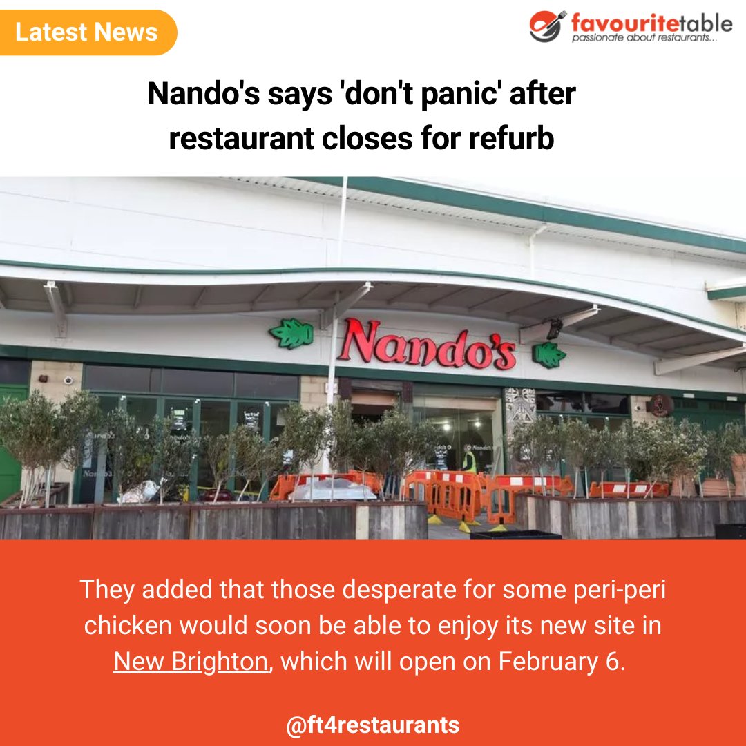 ft4restaurants's tweet image. Okay, so don&apos;t panic, you guys!
#localrestaurant #tablebookings #ft4restaurants #finedining #Restaurantmanagement #restaurantowner #onlinereservations #uknews #restaurant #tablemanagement #uk