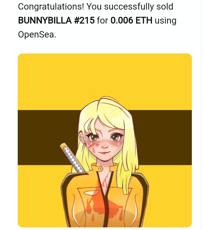 ✨happy Monday✨
Yayy BunnyBilla sold😻💖
Thank you so sooo muchhh for always supporting BunnyBilla! I really appreciate the support and love from you dear🥹🫶

<a href="/VishnyaNFT/">Vishnya</a> +1🪙 (32)

Muchh love💖💖💖💖🥰
Have a beautiful day for all of us🫶
#NFTs #nftcollector #NFTartist #nftart