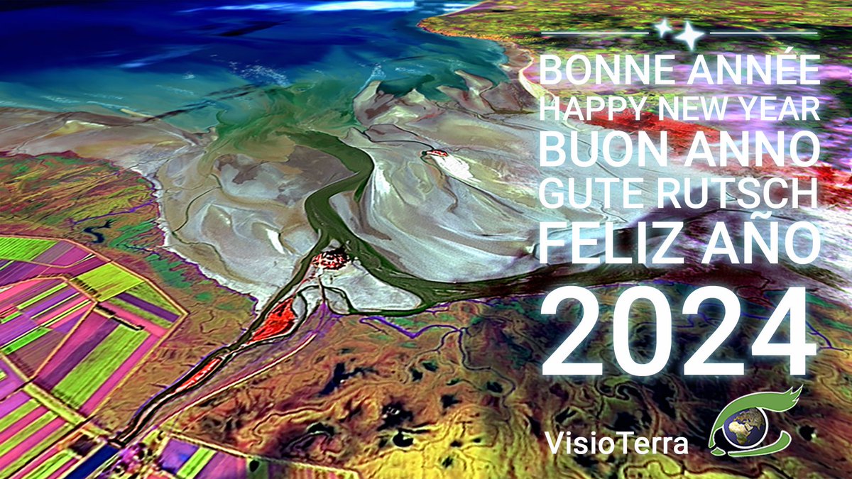⭐VisioTerra vous souhaite une bonne année 2024⭐ _ ⭐ VisioTerra wishes you a Happy New Year 2024. ⭐ #HappyNewYear2024 #HappyNewYear #VisioTerra