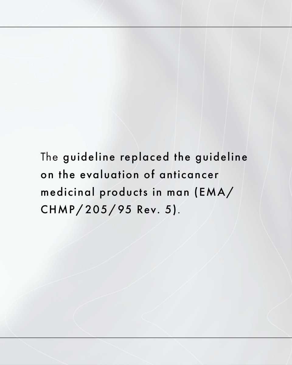 scendea's tweet image. The @EMA_News has released revised guidance on the clinical evaluation of anticancer medicinal products. To discuss this guidance with a member of our clinical team, get in touch Scendea.com/contact
-
#clinicaldevelopment #drugdevelopment #medicinalproduct