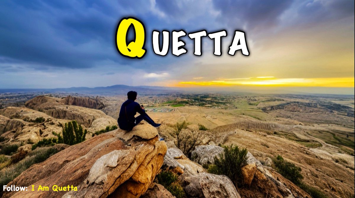 View of Quetta from Top of Koh e Mehrdar ❤️
#quetta