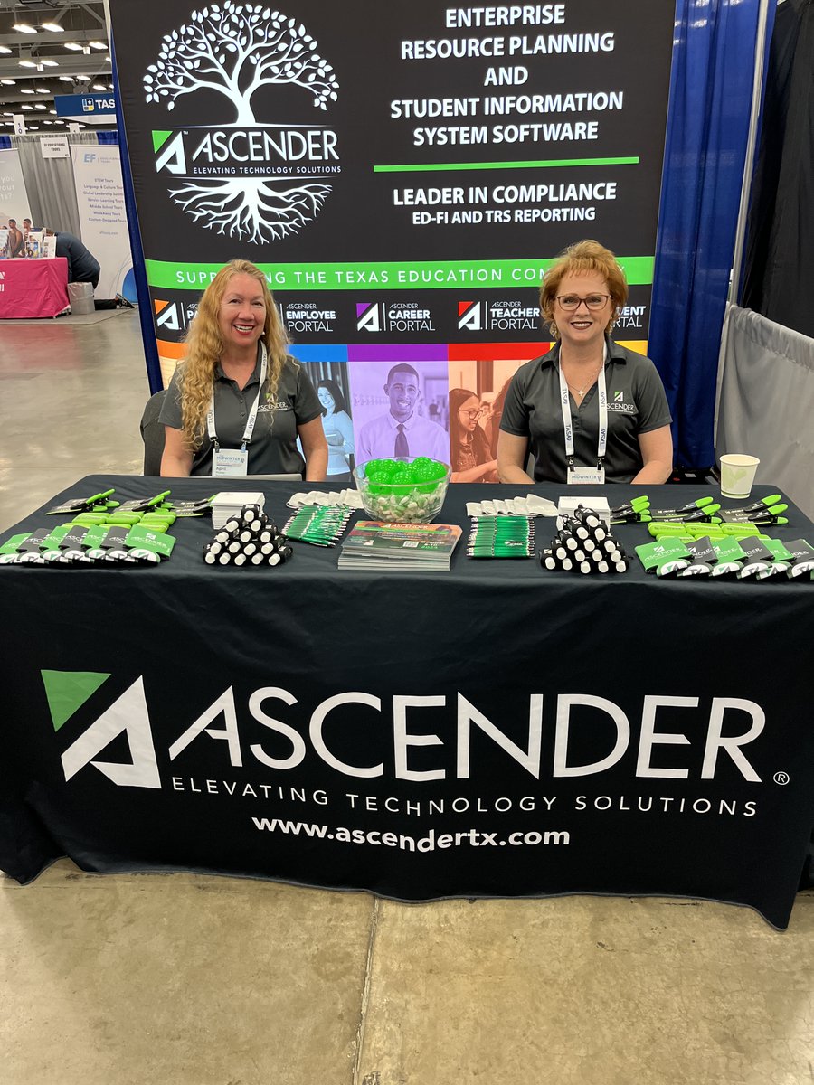 ASCENDER is at TASA 2024! Stop by booth #313 to say hello, pick up some SWAG, and hear about our Oct. 2024 User Conference.
