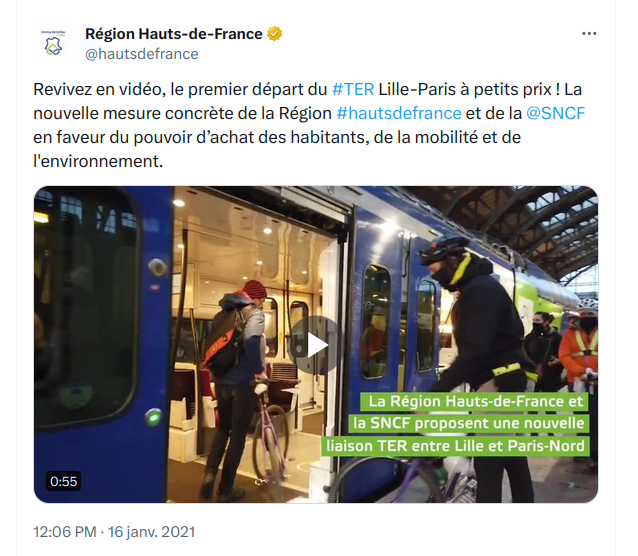 benchti's tweet photo. 3 ans plus tard , bien à l'avance (sans carte de réduction )  ... un Paris -> Lille , un Dimanche soir c'est 39 euros en @TERHDF  , 31 euros en TGV ....
C'est raté pour le petit prix ! ;) 
https://t.co/tVWgf23rWJ https://t.co/wGu8MGHn8P