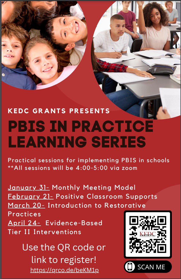 KEDC SECURE School Safety Grant (@kedc_secure) on Twitter photo Join us for KEDC Grant’s “PBIS in Practice” series! <a href="/KEDCGrants/">KEDC Grants</a> <a href="/KedcStop/">KEDC STOP School Violence Initiative</a> <a href="/KEDC_THRIVE/">@KEDC_THRIVE</a> <a href="/KEDC_MHAT/">@KEDC_MHAT</a> <a href="/DrJWEvansJr/">Jim Evans Ed.D.</a> Join us for KEDC Grant’s “PBIS in Practice” series! <a href="/KEDCGrants/">KEDC Grants</a> <a href="/KedcStop/">KEDC STOP School Violence Initiative</a> <a href="/KEDC_THRIVE/">@KEDC_THRIVE</a> <a href="/KEDC_MHAT/">@KEDC_MHAT</a> <a href="/DrJWEvansJr/">Jim Evans Ed.D.</a>