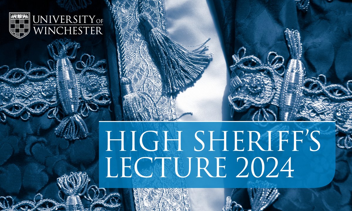 Join us for the inaugural High Sheriff's lecture <a href="/_UoW/">University of Winchester</a>  given by Amelia Riviere, sharing her personal view of the criminal justice system in the UK.
Complimentary drinks will be available from 6pm, with the lecture starting at 6.30pm. Book your free place highsheriffhampshire.eventbrite.co.uk