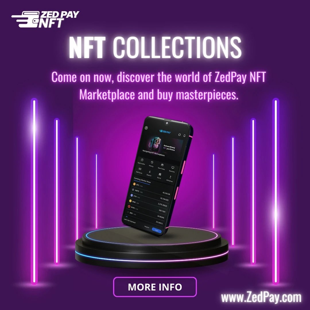 Come on now, discover the world of ZedPay NFT Marketplace and buy masterpieces.