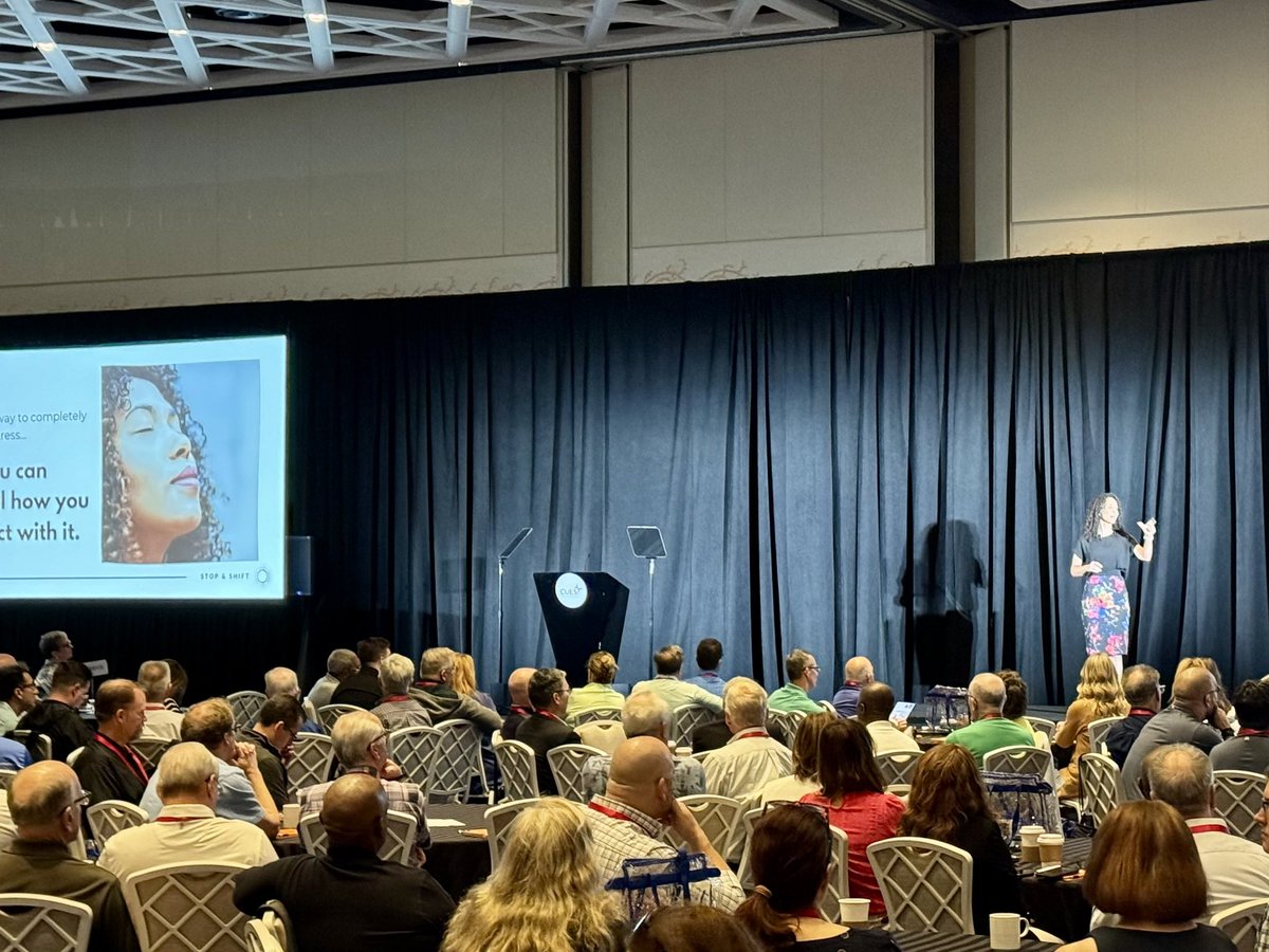 Kicking off <a href="/TheRealCUES/">CUES</a> Symposium this morning with <a href="/HeatherMcK/">Heather McKissick</a> and <a href="/karen_m_allen/">Karen M. Allen</a>. Both were former guests on the podcast: cuinsight.com/podcast/