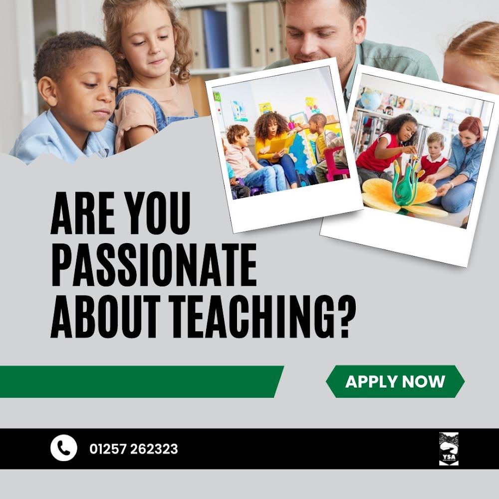 YarrowSTA's tweet image. We have vacancies now to start Initial Teacher Training in September, and we would be very interested to hear from you if you are thinking of becoming a teacher. Call 01257 262323 to apply.

#itt #teachertraining #teachertrainingprogramme #teachertrainingcourse