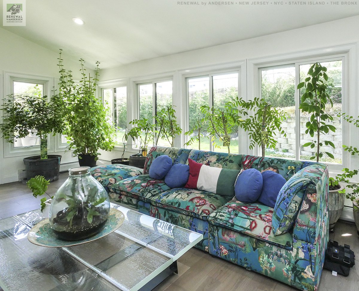 RBANewJersey's tweet image. Terrific family room with lots of plants and all new windows we installed
. . . . . . . .
We offer windows in a variety of styles and colors -- Contact Us Today! 844-245-2799 -- Renewal by Andersen New Jersey, NYC, Staten Island and The Bronx
#slidingwindows #windows #newjersey