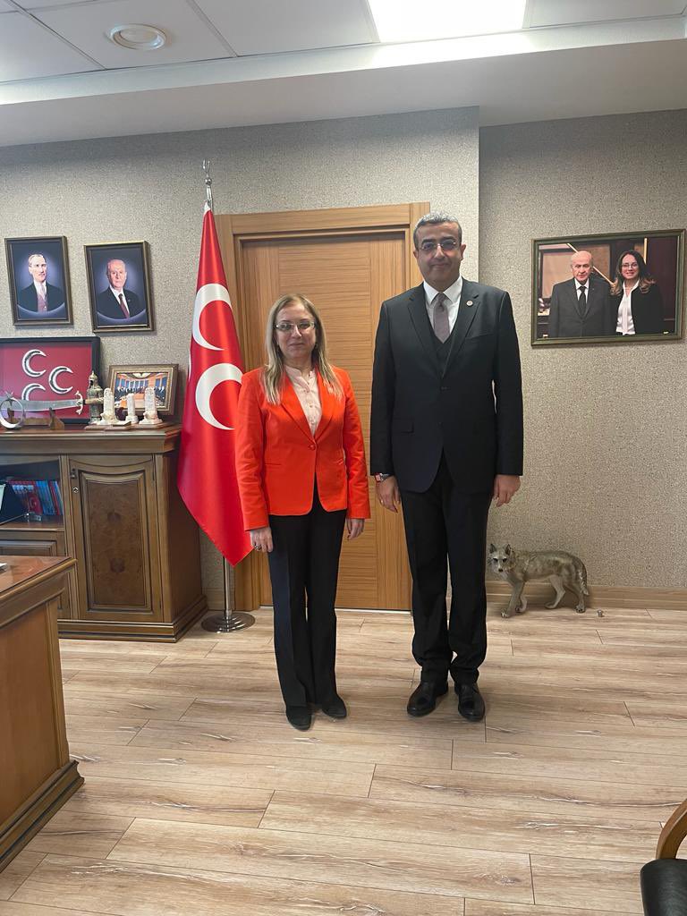 Ardahan Üniversitesi Kurucu Rektörü Prof. Dr. Ramazan Korkmaz, Kafkas Üniversitesi Eski Rektörü Prof. Dr. Sami Özcan, Alanya Aleaddin Keykubat Üniversitesi Öğretim Üyesi Prof. Dr. Özgür Kasım Aydemir MHP Genel Merkezimide ziyaretimize geldiler.

Nazik ziyaretlerinden dolayı