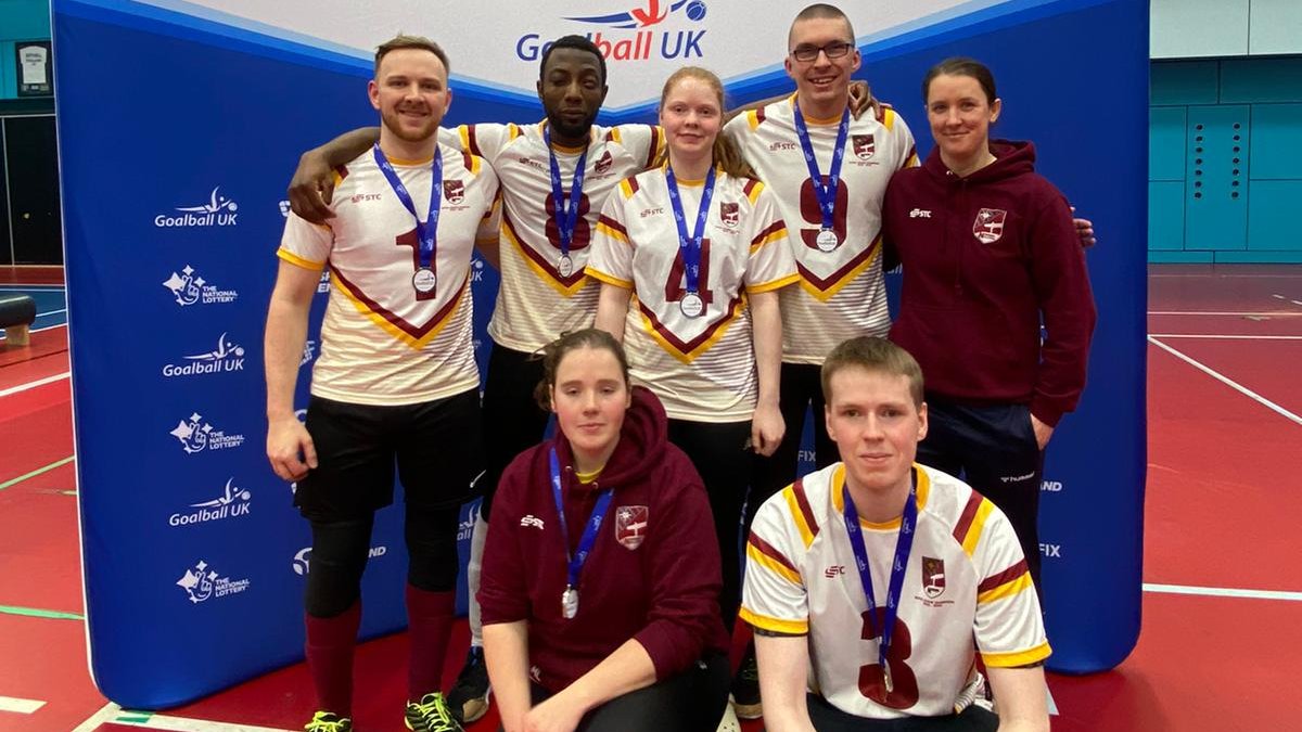 GoalballUK's tweet photo. Super League results round up! 💥

After a fantastic weekend of goalball in Sheffield, @AllstarGoalball take 1st place, with @LondonGoalball claiming silver and @TigersGoalball bronze.

Kudos to Queen Bees' @GeorgieGoalball for an impressive Top Female Goalscorer AND Player of the Day 🙌

Catch up on all the results at https://t.co/Kx8VwWmQbM

Next comp 👉 Intermediate Trophy, 17-18 Feb at @eissheff 

#Goalball #BlindSport #Sheffield