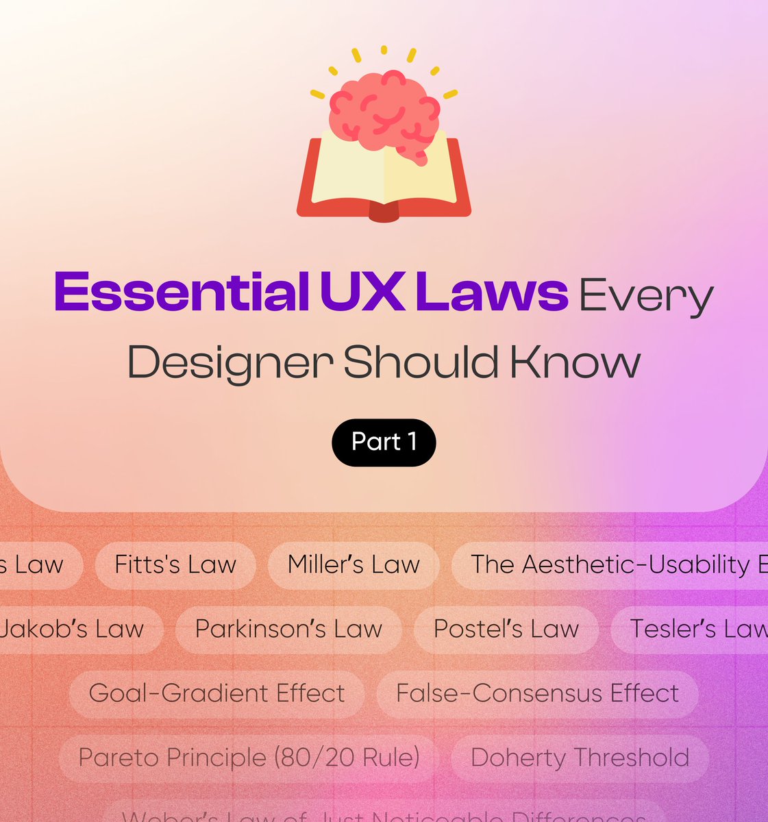 atiq31416's tweet photo. Unmasking UX design's secrets: 30 laws the pros use but rarely share.
Ready for the real deal? #DesignTruths https://t.co/kslipORiHp