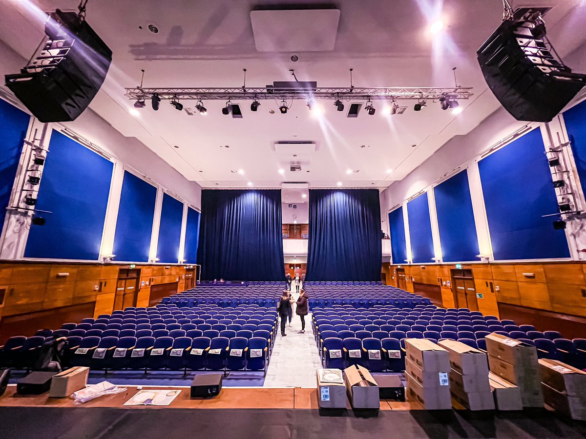 KarlNova's tweet photo. Day one of the @hayfestival #ScribblersTour in Wrexham. It’s going to be lively today!! Shout out @emcarrollauthor & Jenny Valentine
https://t.co/tM8JGzI3iQ
#TheCuriousCase
#RhythmAndPoetry https://t.co/u0NoC4SXKS