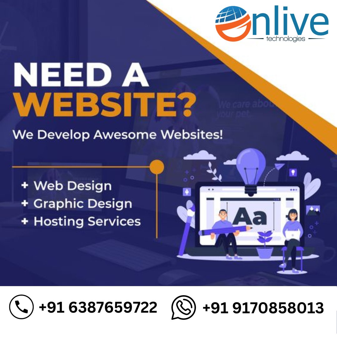 onlivetechno's tweet photo. Boost your online presence with top-notch website design &amp; development services. Elevate your brand, captivate users, and drive results. Let's shape your digital success
WhatsApp/call us at +916387659722
Follow - @OnliveTechnologies
Visit - https://t.co/4wxE42WzqX
#webdesigner https://t.co/pYYv4lHsxZ