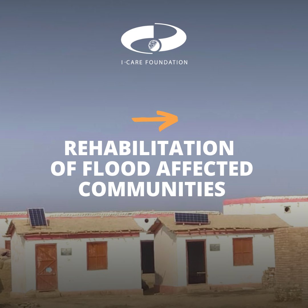 icare_pakistan's tweet photo. We're thrilled to announce our collaboration with HANDS &amp; Chevron Corp in rebuilding 188 homes after the June 2022 floods. The project was further enhanced by solar kits for electricity. Join us in making a difference:https://t.co/qyncWw9s49 #iCarePartnership #CommunityImpact https://t.co/cFEx1uMeRc