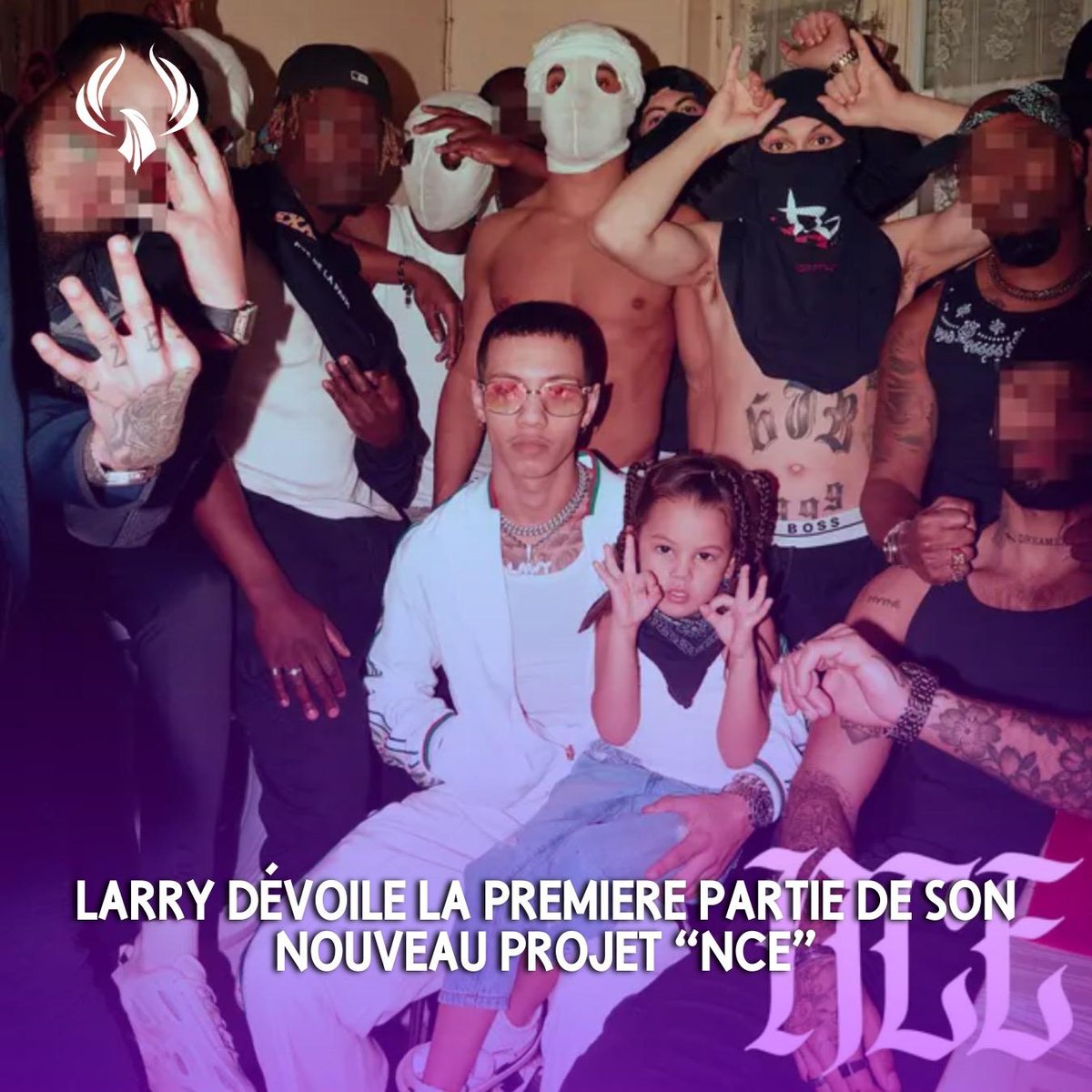 phenixtvfr's tweet photo. Larry de retour avec sa mixtape "NCE" composée de 9 titres, avec fianso et stavo en feat 🔥
#larry #Mixtape #fianso #stavo https://t.co/qoFcRzbzri