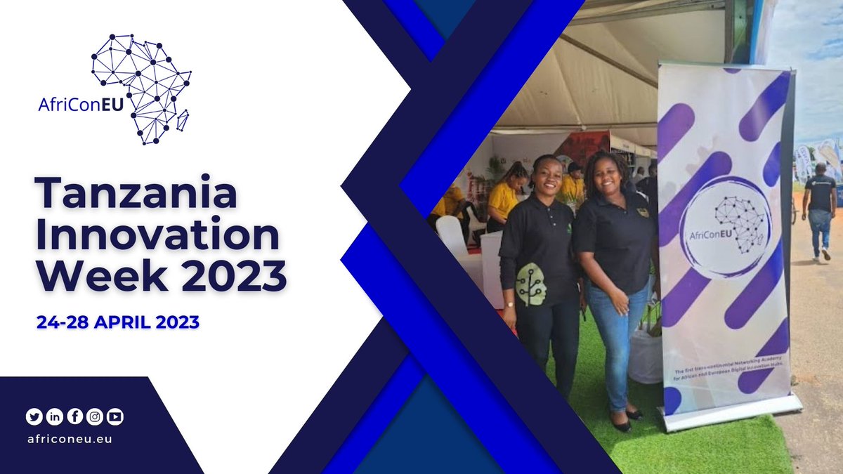 🚀 Discover the collaborative spirit that brought together startups, Higher Learning Institutions, and key stakeholders at the Tanzania Innovation Week 2023 on our website 🔗 ecs.page.link/vgxkF 

#AfriConEU 🦄🇪🇺 #HaDEA #DIH #H2020 #EUAfrica #AfricaEurope