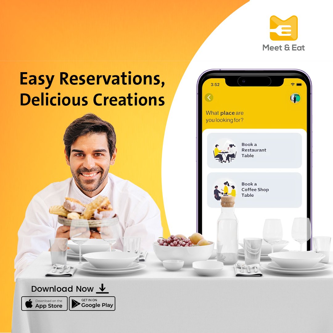 Meet & Eat tweet media