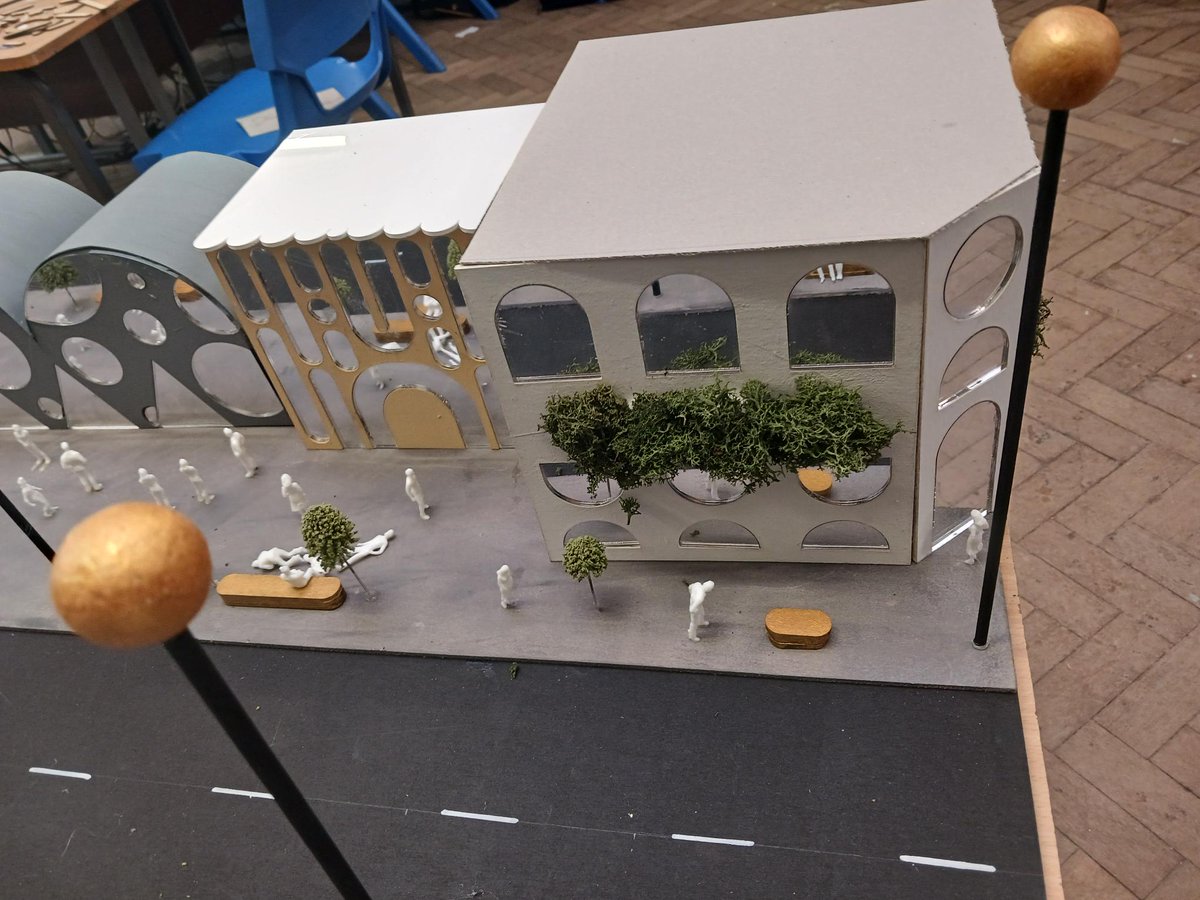 BealDT's tweet photo. Our year 12 students have recreated Ilford town centre, by the Exchange. They've imagined a very different town centre and it looks better!
#architecture #towncentre #townplanning #design #ilford #bealhighschool https://t.co/kc8s1Wv78s