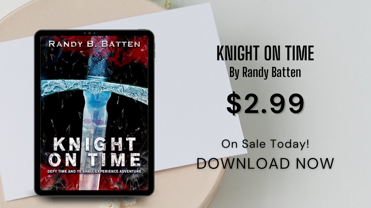 If you love a good adventure, then 'Knight on Time' by Randy Batten is perfect for you. Grab your copy here cravebooks.com/b-33679?refere… #actionfinder #bookboost