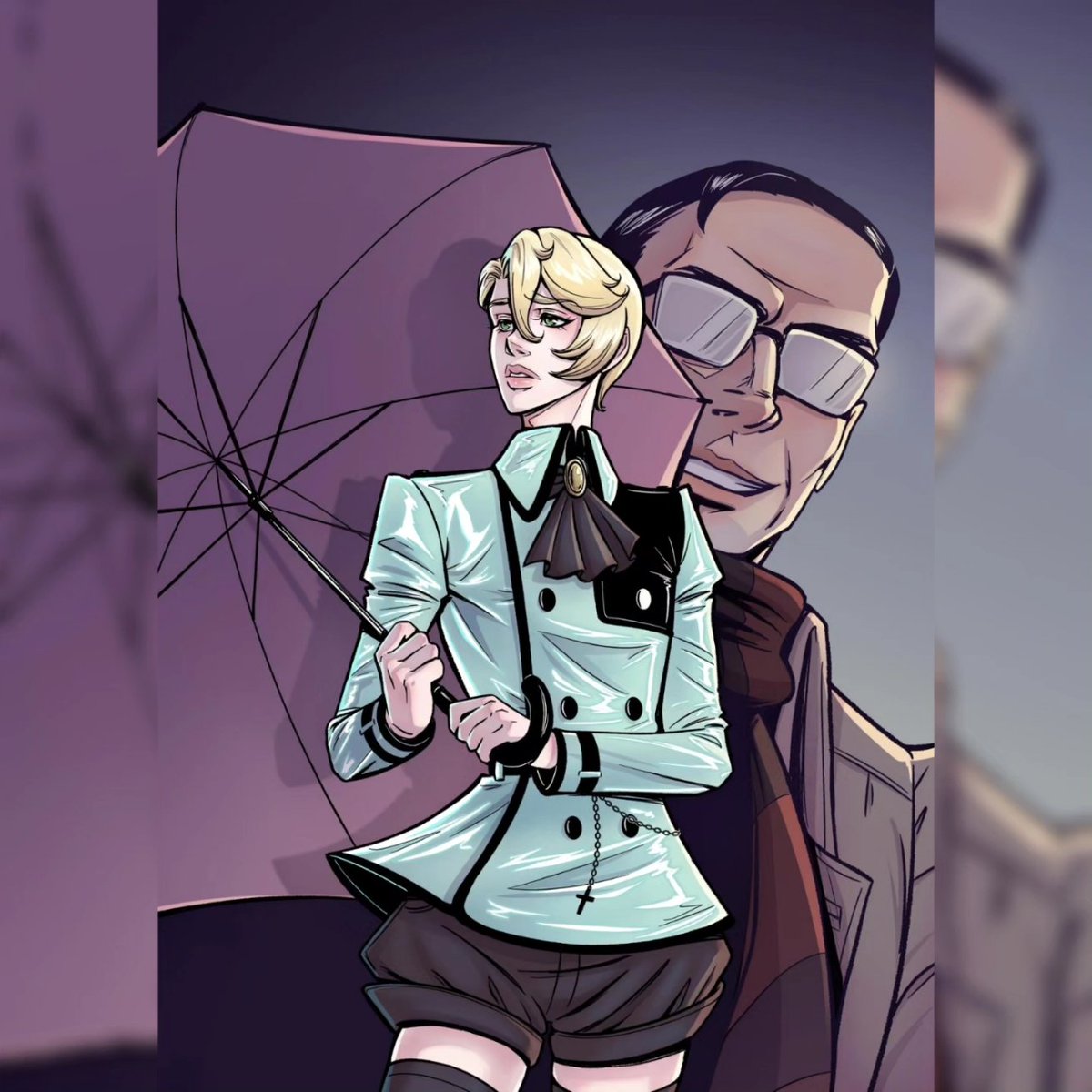mariapedrosaart's tweet photo. Finished!

#art #illustration #artistlife #comic #comicartist #manga #mangaartist #mangastyle #mangastyleart #digitalart #digitalartist #digitaldrawing #clipstudiopaint  #mangamaking #mariapedrosaart #vampire #cuteboy #femboy #creepycute https://t.co/FXQDUBU67W
