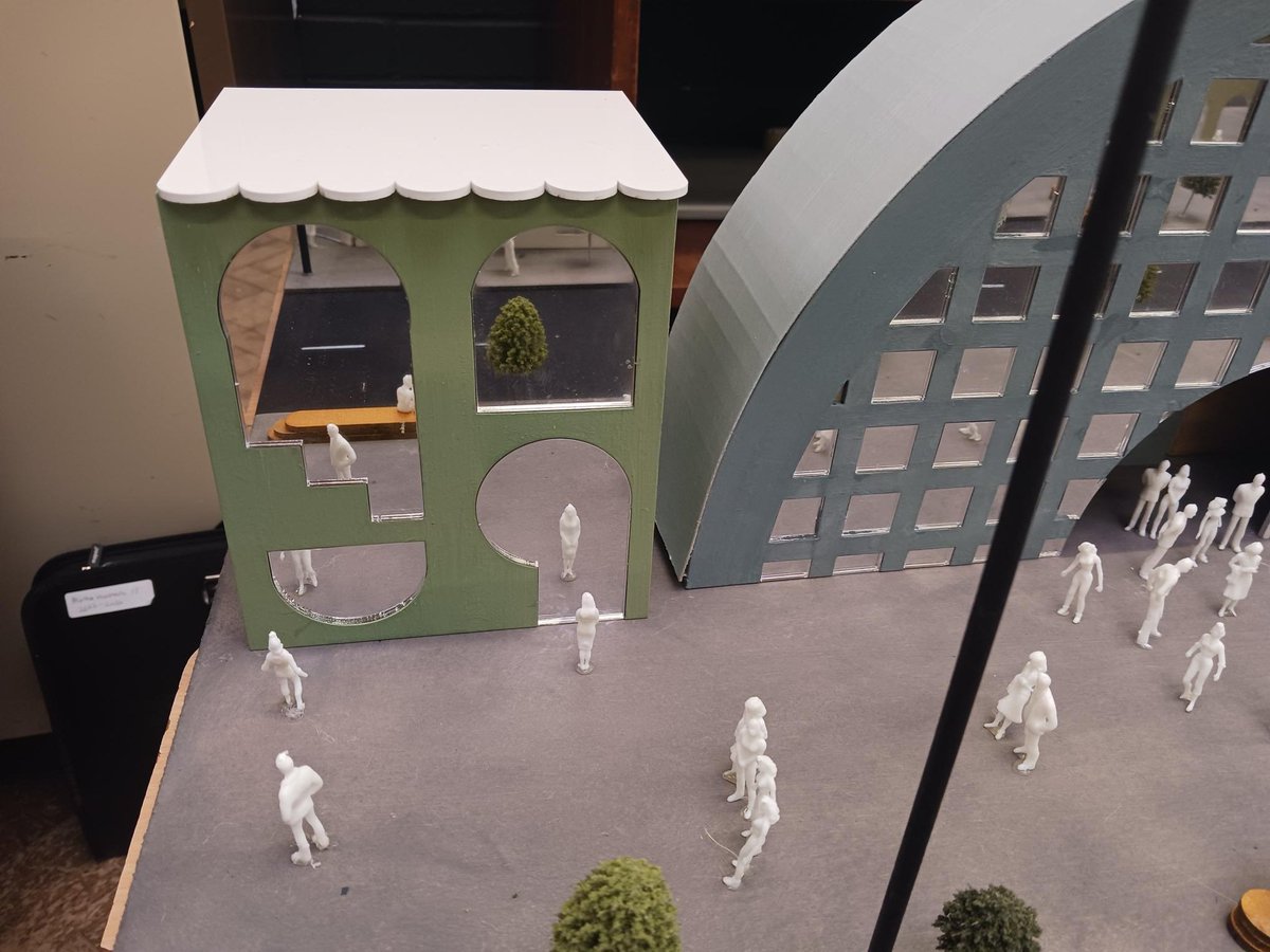 BealDT's tweet photo. Our year 12 students have recreated Ilford town centre, by the Exchange. They've imagined a very different town centre and it looks better!
#architecture #towncentre #townplanning #design #ilford #bealhighschool https://t.co/kc8s1Wv78s