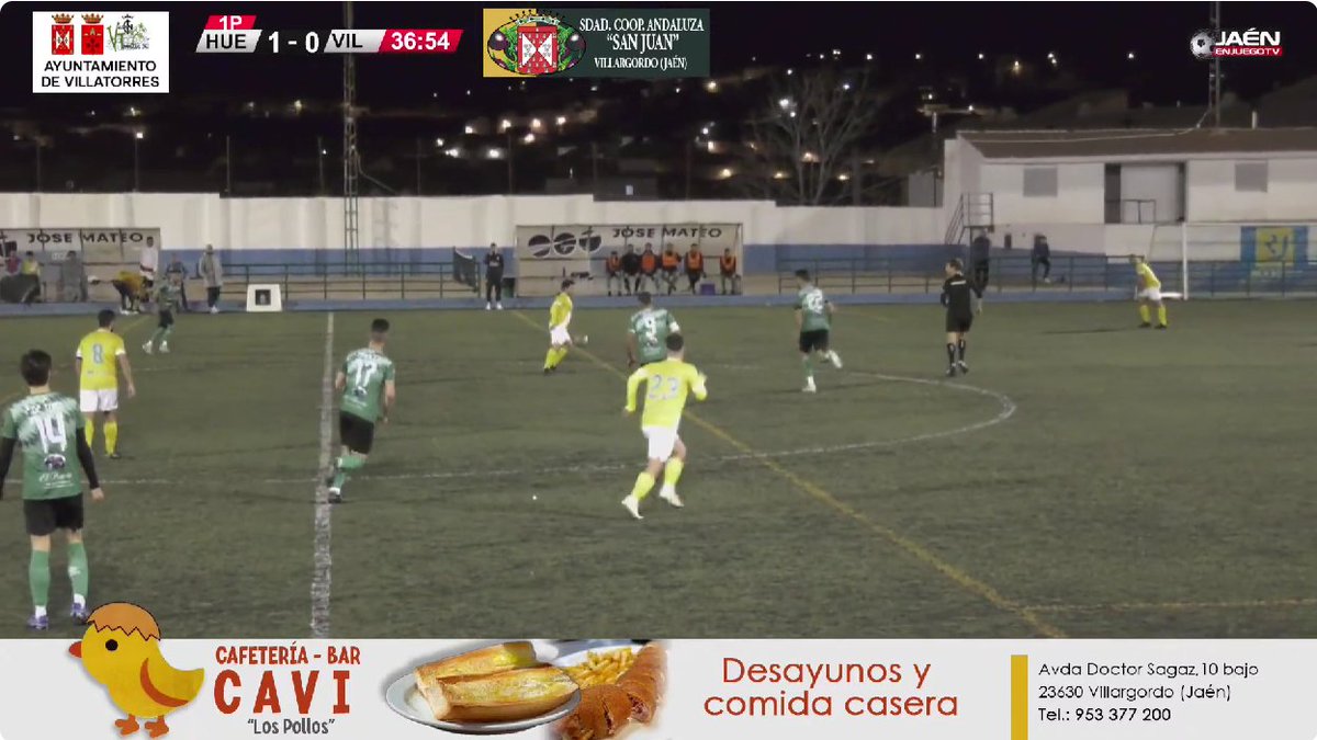 📺LO VISTE ❓

Era una de las últimas oportunidades para <a href="/CPHuelma/">Club Polideportivo Huelma</a> y <a href="/VillargordoCF/">VillargordoCF</a> de engancharse a los puestos altos de la tabla. 

¿Qué pasó? ¿Quién se lo llevó? Puedes ver el partido, aquí: youtube.com/live/yGxCjUWlS…