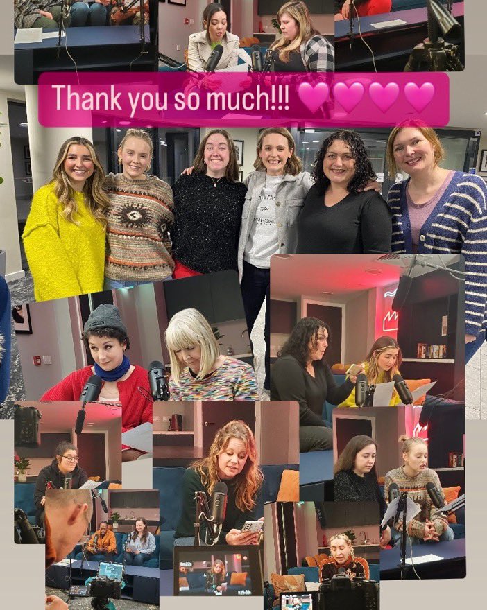 InParallelProd's tweet photo. Just a few pics of the incredible actors who came to record with us this month for our upcoming podcast series! Huge thank you to all the actors and writers for being part of our R&amp;D response! + of course to @SquadFourPro for all their hard work! 💜 podcast coming soon!!! https://t.co/UTLedYKc7G