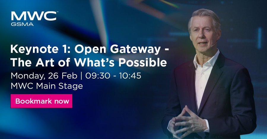 GSMAEurope's tweet photo. #GSMAOpenGW presents a new offering, focused on building an open and unified ecosystem that can unlock the full potential of #5G and enable developers to create a future not yet written.
This year, @GSMA's @MatsGranryd, @Telefonica 's
@jmalvpal and @VodafoneGroup's Margherita Della Valle will dive into the future of Open Gateway 🚀
Explore the agenda: https://t.co/IvRbl6OhyI