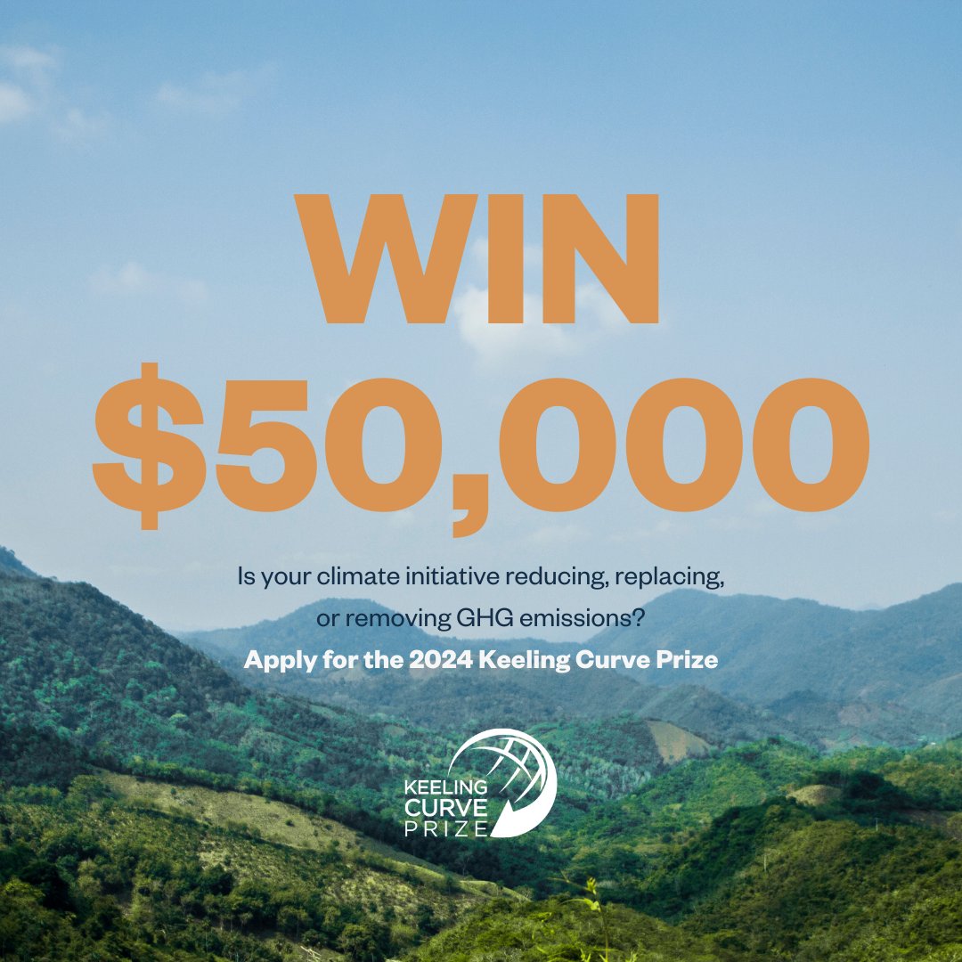 Science-backed solutions to the climate crisis already exist — they just lack the funding and resources for success. That’s why the #KeelingCurvePrize exists. Apply now to win $50,000 towards your climate initiative in 2024: kcurveprize.org/apply
@gwmp_org
