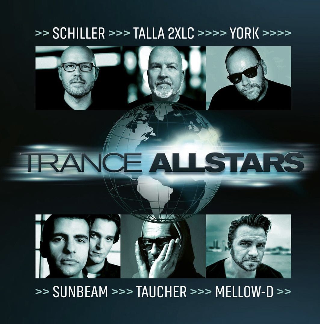 Planetloverec's tweet photo. Trance Allstars 2024 🔥🙌 Schiller, @djtalla2xlc @Yorkmusic1 Sunbeam @taucher_dj &amp; DJ Mellow-D. Reunion concert at Euro Palace Mainz-Kastel on March 31st! More info: https://t.co/duplSqMGFd https://t.co/RTXdTkTvAA