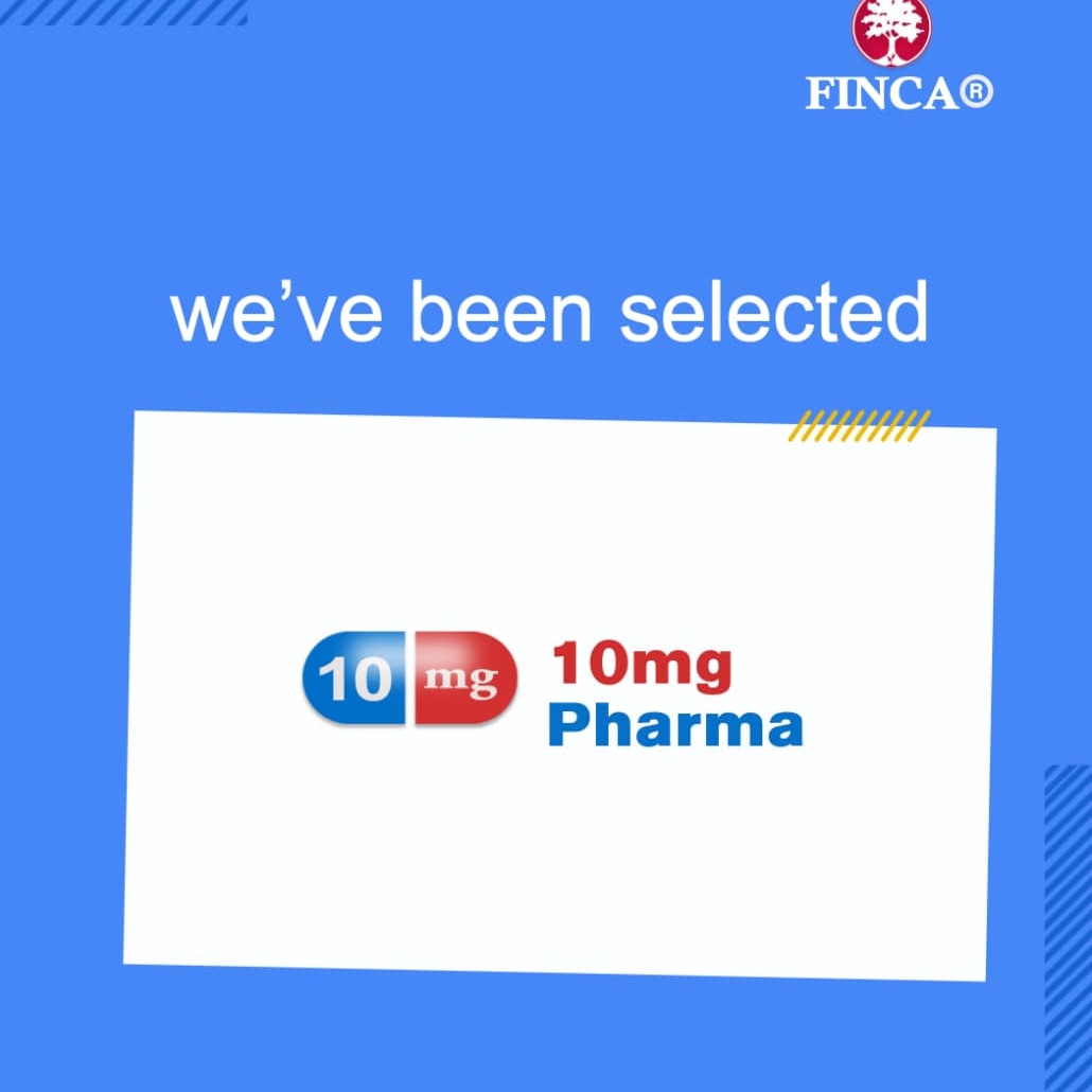 Thrilled to announce to you that @10mgPharma has moved to the Semi-final round of FINCA Venture Grants.

Thank you at @fincaventures

#chronicpain #pain #paininafrica 
#healhcare #Health