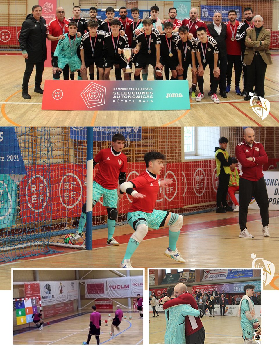 No se podrá olvidar nunca, lo tuvimos cerca. Mil gracias a cada uno que compone esta gran selección. Podemos decir con orgullo que Castilla-La Mancha es Subcampeona de España 🇪🇸⚽️