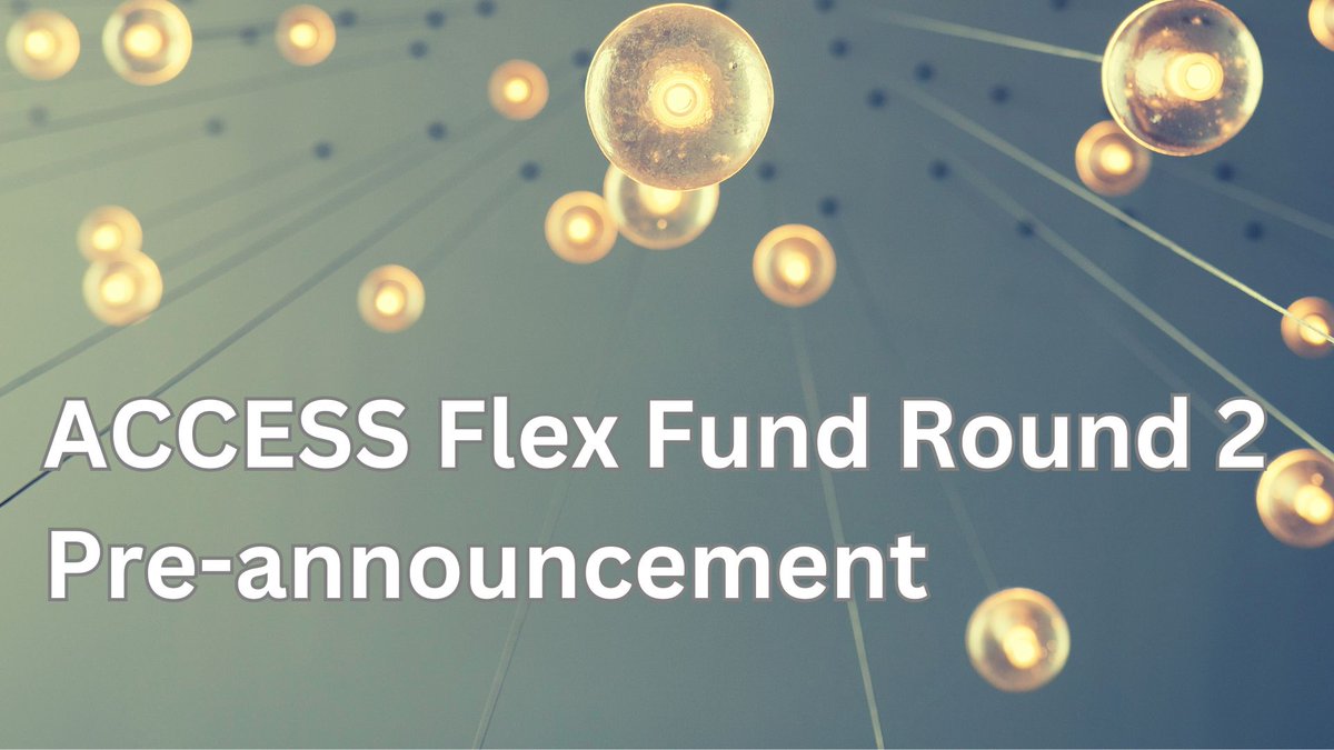 Applications to the ACCESS Flex Fund Round 2 can be made from Monday 5 February. The Flex Fund online noticeboard is already open for people looking to collaborate to submit a proposal.
exeter.padlet.org/svarley2/acces…